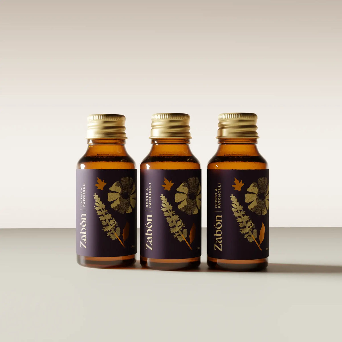 Pack de 3 – Cedro & Pachulí (Aroma temporal)