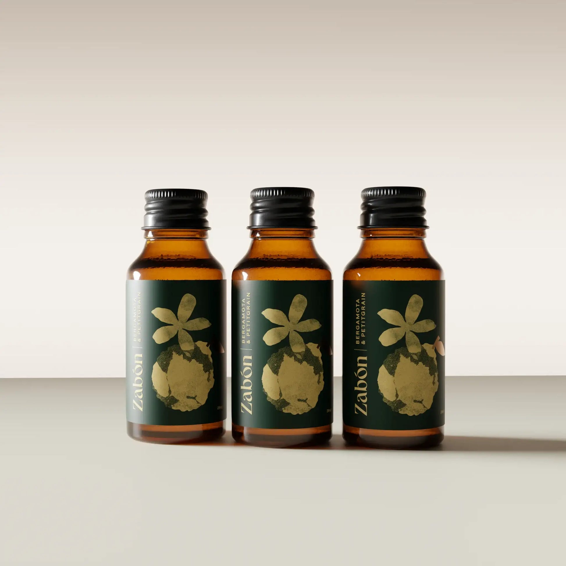 Pack de 3 – Bergamota & Petitgrain (Aroma temporal)