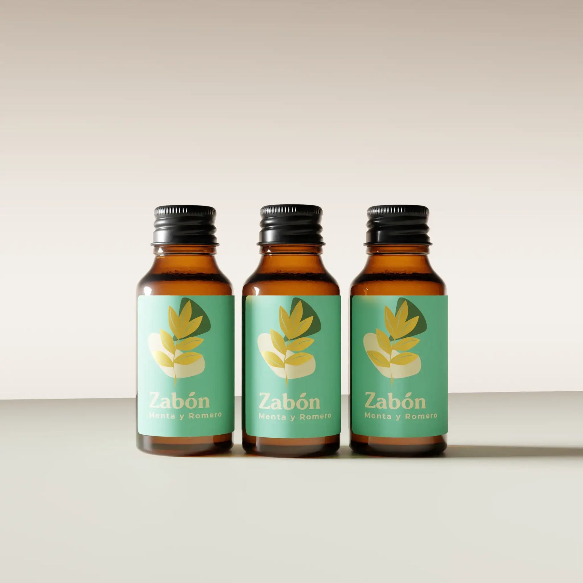 3x Aroma temporal: Romero & Menta